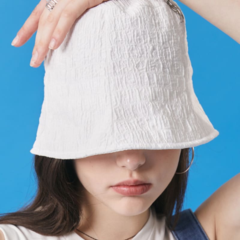 

KOLEAT Летняя Охлаждающая Шелестящая Панама Мамон [БЕЛЫЙ] WHITE_FREE