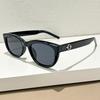 New Retro Classic Versatile Shooting Accessory Small-Frame Sunglasses Driving Sun Protection And Uv-Blocking Sunglasses