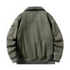 New Casual Versatile Solid Lapel Men Tops Winter Fleece Thickening Parka Outdoors Loose Keep Warm Fashion Multiple Pockets Coat