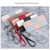 Korean Style Single Zipper Women'S Extra Large Capacity Long Wallet, Patchwork Coin Purse, Phone Bag, Fashionable And Versatile