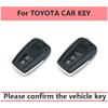 Moderne TPU Weiche Auto Schlüsselhülle Vollabdeckung Schale Schutzhülle für Toyota Corolla Camry RAV4 CHR C-HR Hilux Prius Land Cruiser Prado