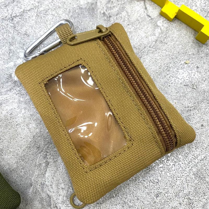 Men's Outdoor Tactical Mini Sports Wallet and Earphone Pouch