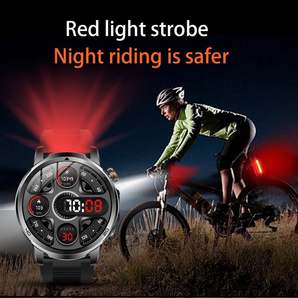 2026 New Outdoor Military 1.85-inch 466*466 Smart Watch Fitness Clock Men 1000mAh Battery 10ATM Waterproof HD Call Bracelet Men