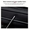 Splashproof Fishing Chest Bag with Reflective Strips Outdoor Fishing Travel Sports Bags Chest Pack for Men Women Portable