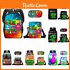 3pcs/set Garten Of Banban Backpack Shoulder Bag Pencil Pouch Student School Gift