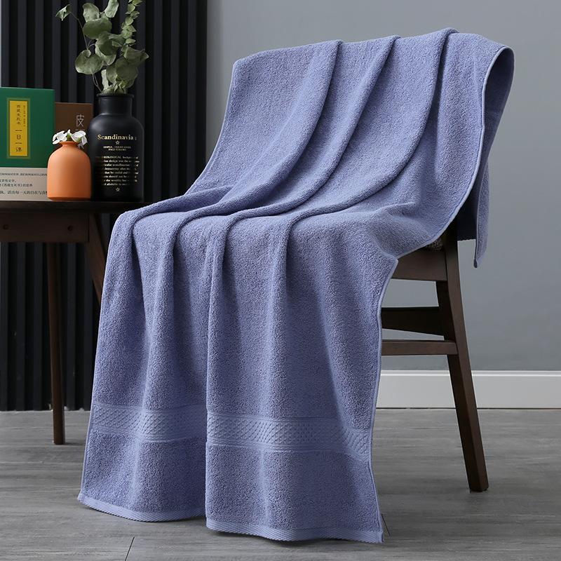 Yüksek Kaliteli Banyo Havlusu Cilt Dostu Dayanıklı Yumuşak ve Rahat A Sınıfı Pamuk Banyo Havlusu Pamuk Yumuşak Emici Hediye