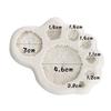 Daisy Sunflower Stamen Silicone Mold Fondant Cake Decorating Tool Chocolate Candy DIY Flower Making Polymer Clay Mould
