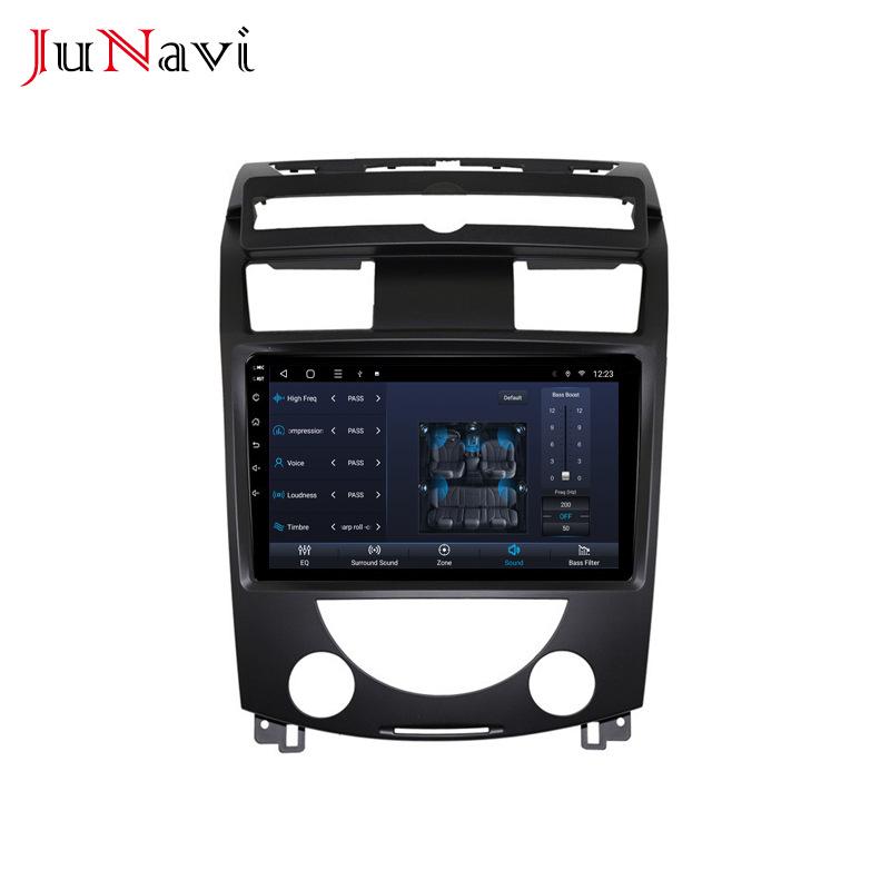 Android Large Screen GPS Navigation with Bluetooth & Wireless CarPlay for SsangYong Rexton (07-16)