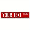 Custom Aluminum Metal Sign Personalized Text Street Plate Home Wall Decor