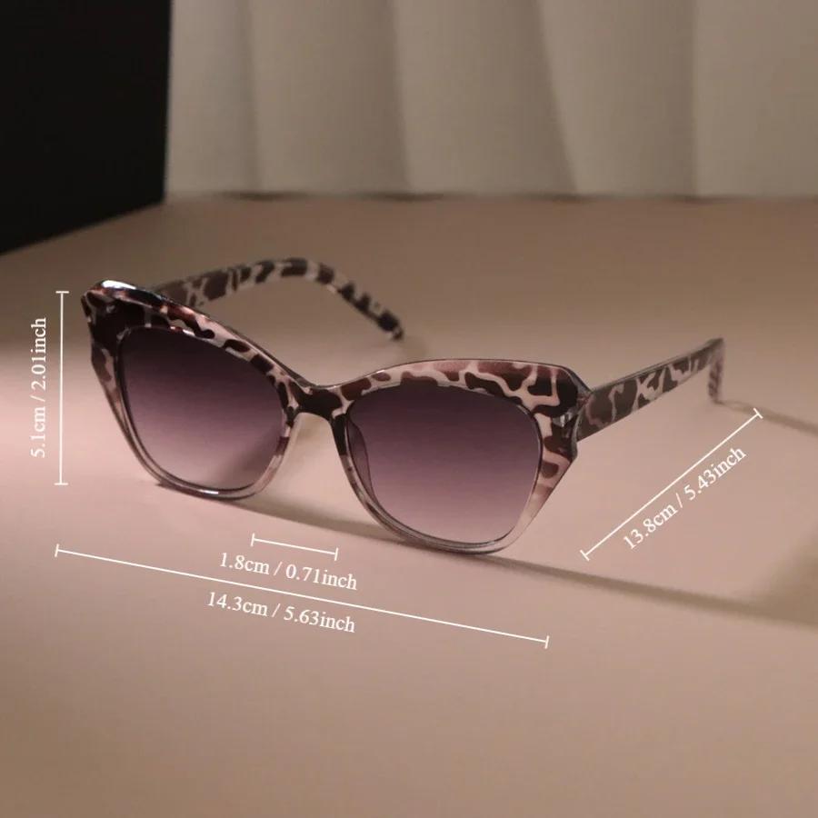 Classic Cat Eye Sunglasses Women Men Fashion Sun Glasses Female Male Designer Mirror Casual Travel Shades
