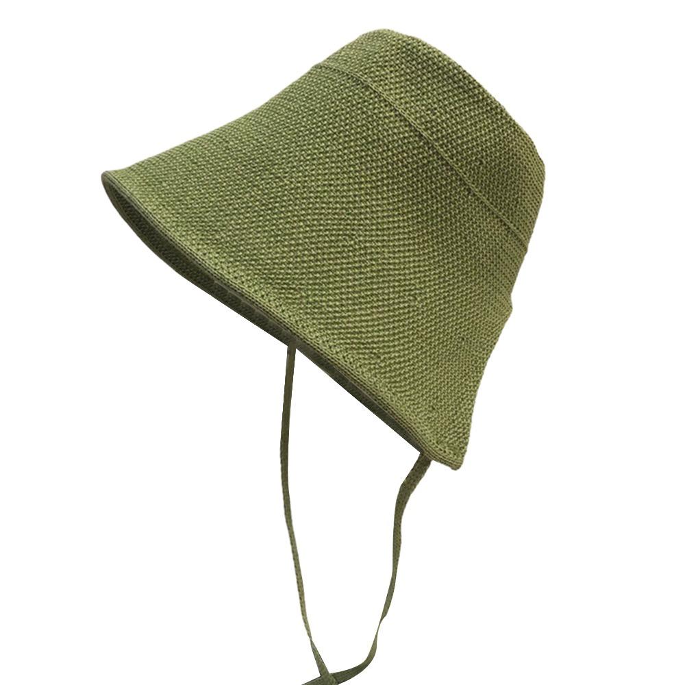 Sunshade Straw Hat Anti-UV Women Lady Girl Fisherman Hats Sun Visor Hats  Spring Summer Autumn