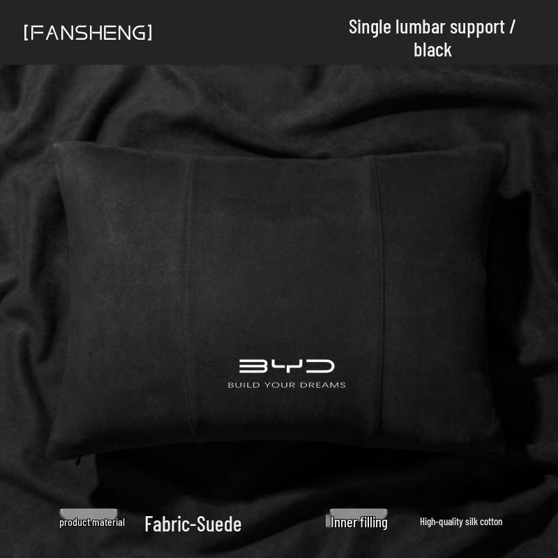 Oreiller de voyage pour voiture pour BYD Song Plus, Qin Plus, Tang et Han: Convient pour l'appuie-tête et le dossier