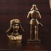 Lei Feng Small Red Army Desktop Creative Home Craft Chinese Style Gift Brass Ornament