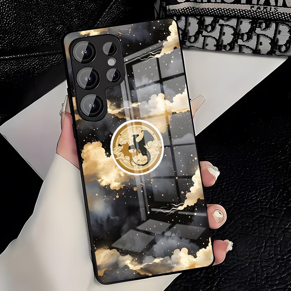 Fourth Wing Dragon Phone Case For Samsung S26 S25 Plus S20 S20 Plus S22 Ultra S23 FE S21 Plus S21 Ultra Glass Cover