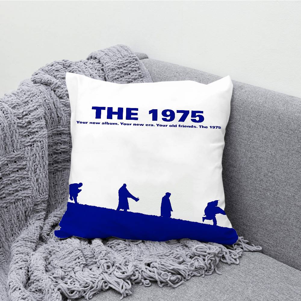 D-DreamS Band T-TheaterS Pillow Case Print Polyester Fiber 40X40 cm Home Sofa Throw Cushion Cover Decoration