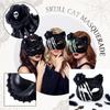 Halloween Half Face with Flower Design for Costume Party Prop