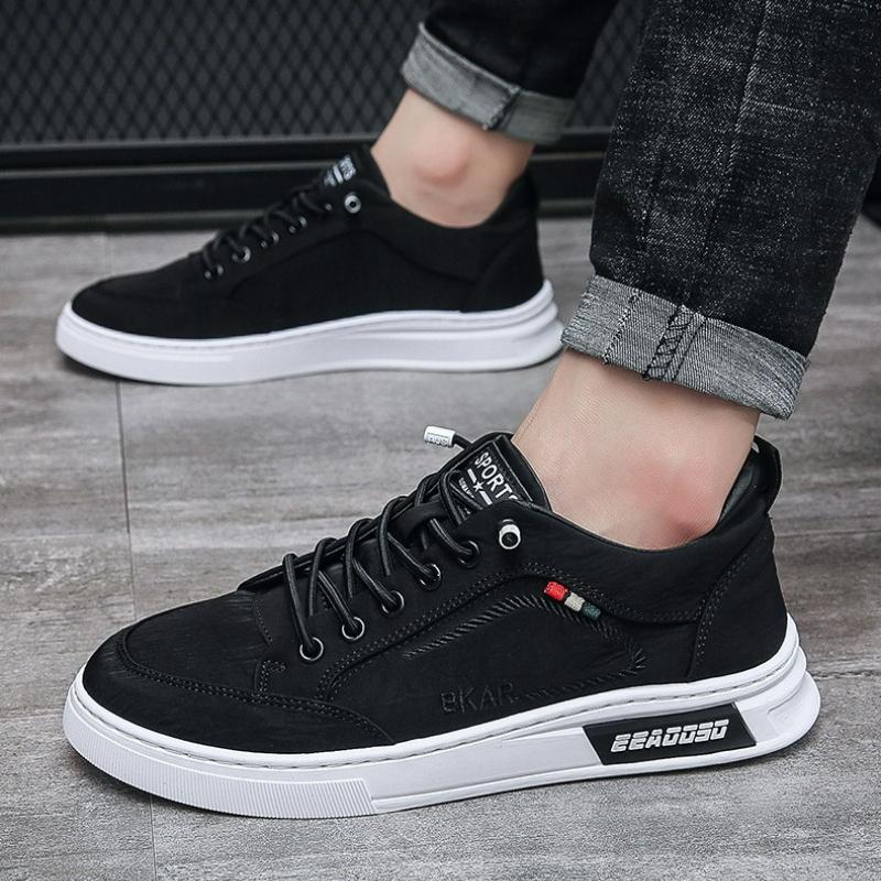 Fashion Men's Canvas Shoes Sneakers Breathable Casual Sports Shoe Lace Up Trendy Original Branded Flat Shoes for Men Luxury Walking Shoe