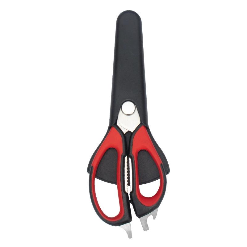 Fish Bread Magnetic Meat Multifunction Cooking Tool Kitchen Scissors Food Shears Nutcracker Bone Cutter