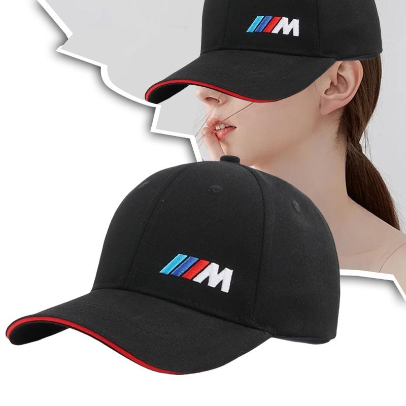 BBLA3 Car Cotton Emblem Embroidery Baseball Cap Outdoor Adjustable Casual Hats Men's & Women's Sunscreen Hat Gifts For BMW M X Series