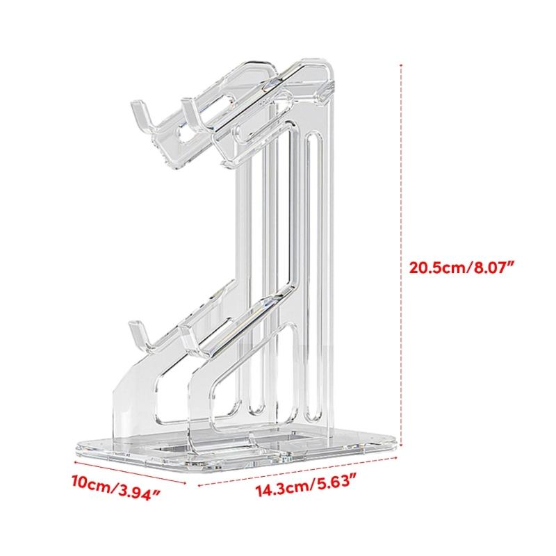 Universal Gamepad Controller Bracket Headphone Stand Hanger Storage Rack Compatible for Game Handle Base Support Holder