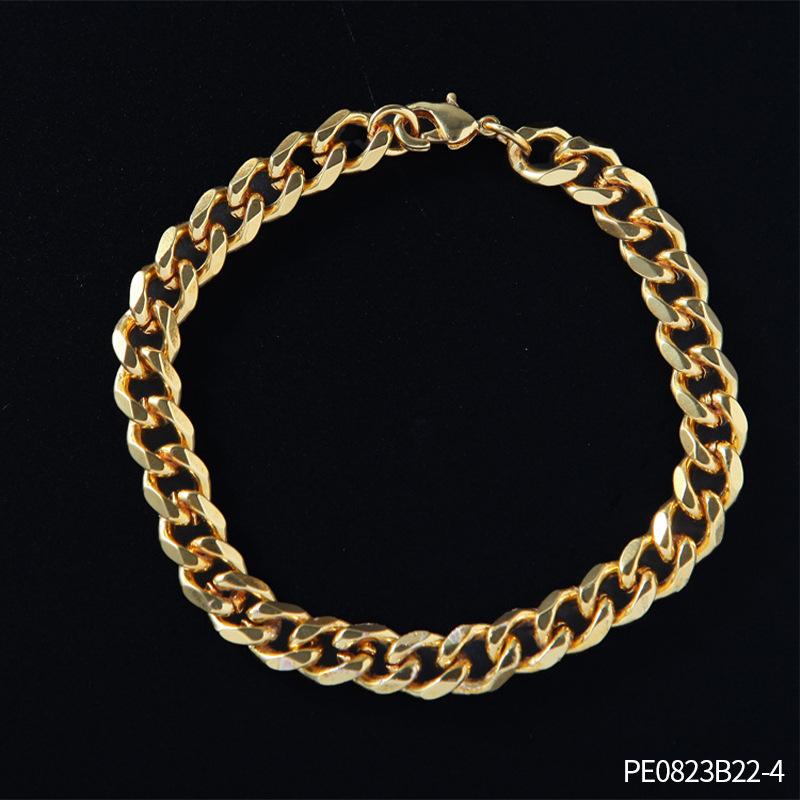 Disco Party DISCO Letter Non-Fading Necklace, Personalized Hip-Hop Alloy Snake Bone Chain Jewelry Ring