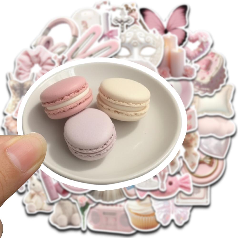 50PCS Ballet Instagram Stickers Cute Creative Reward Photocard Home Decoration Wall Sealing Gift Label Gift Creative Decor