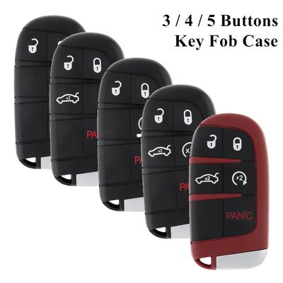 3/4/5 Tasten Fernbedienung Auto Schlüssel Shell Verschleiß-beständig Keyless Entry Key Fob Fall Fit für Dodge / Chrysler