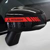 Car Rearview Mirror Side Decal Stripe Sticker Vehicle Body Accessories For Mitsubishi Lancer Asx Outlander Pajero Galant
