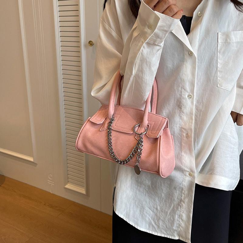 Lässige Schultertasche Kleine Tasche Damentasche 2024 Neue einfache Textur Umhängetasche Mode Handtasche Kleine quadratische Tasche