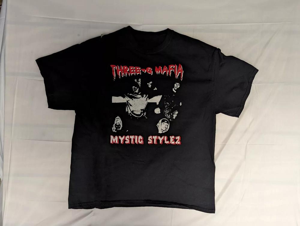 Three 6 Mafia Black T-Shirt Cotton Full Size Unisex S-5XL PP838 Unisex T-Shirt S