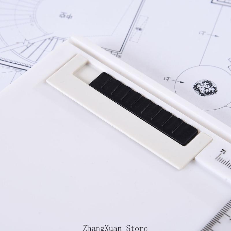 3XUF Multi-function Drawing Board Tools Drawing Board Adjustable Parallel with Clear Rule Graphics Measurement China Mainland