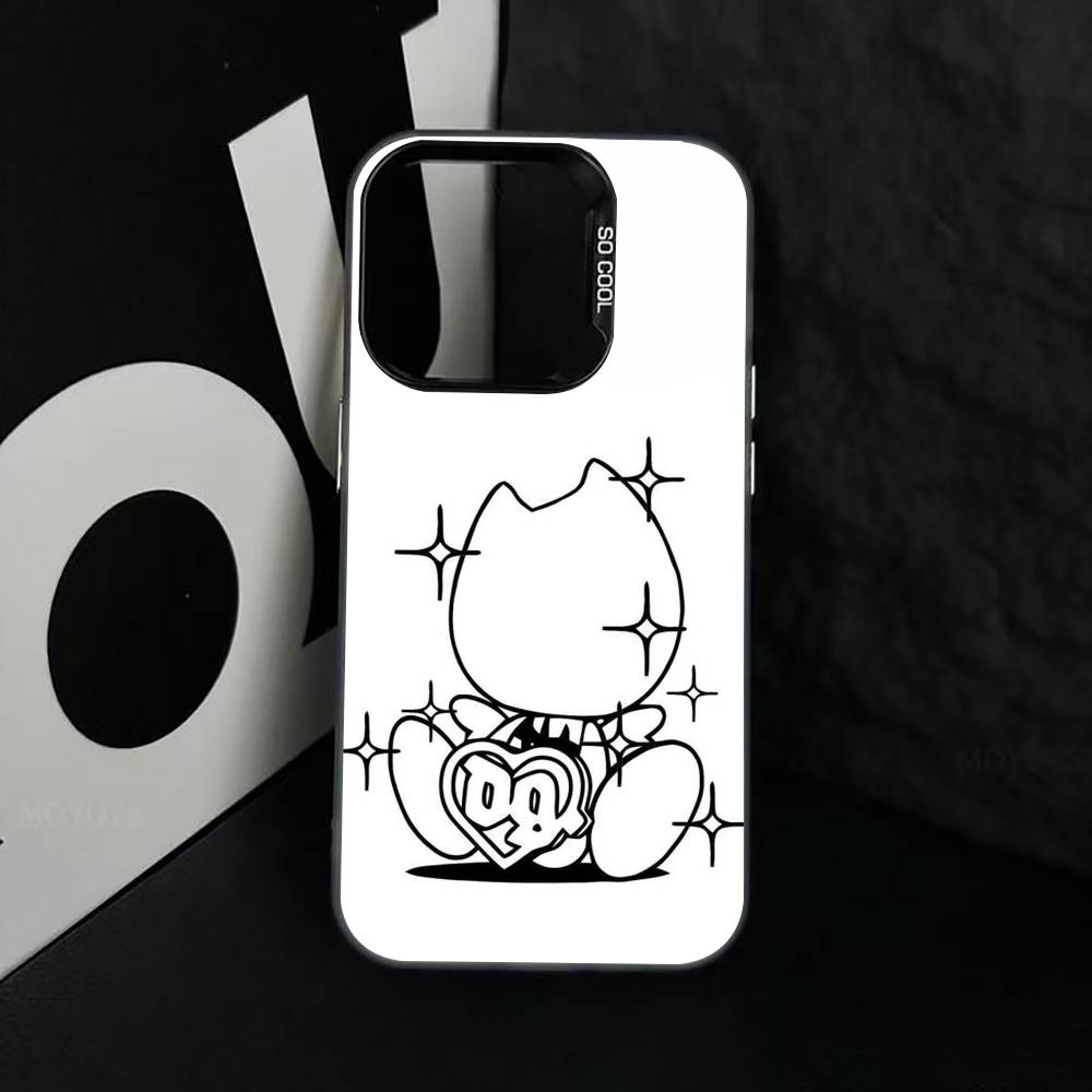 B-Bladee DG 3-3-3 Phone Case For iPhone 17,16,15,14,13,12,11 Plus,Pro Max,XS,Colorful Silver Phone case Funda Cover