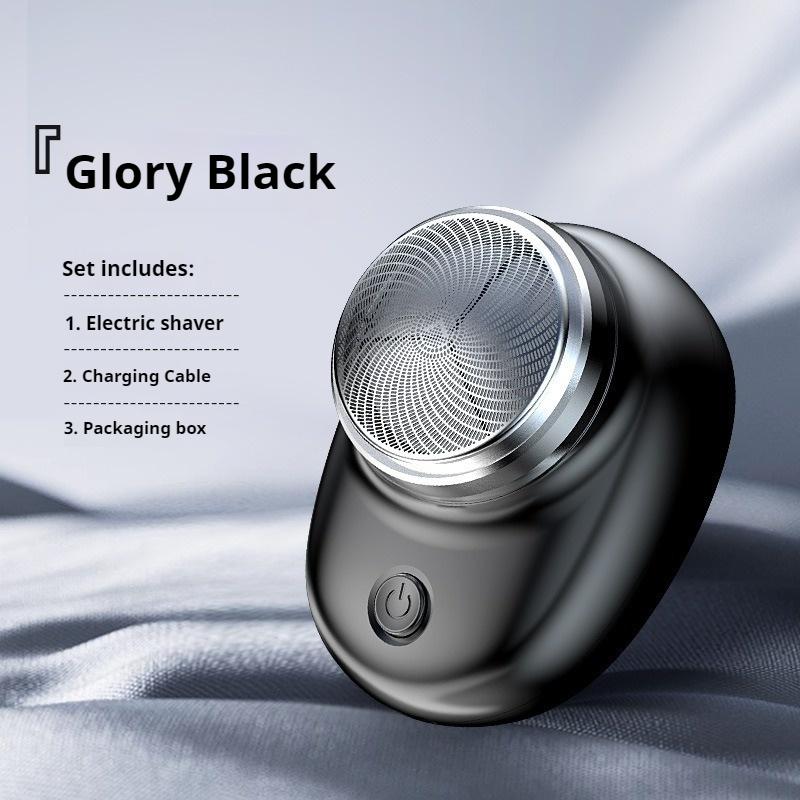 

New Shaver Electric Rechargeable Men s Portable Mini Razor Travel Double-Head Two-Head Bearer Knife