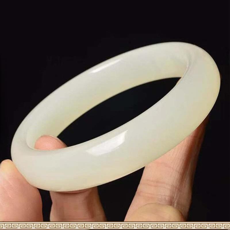 1 bracelet en jade naturel à la mode, breloque en jade, cadeau pour femme