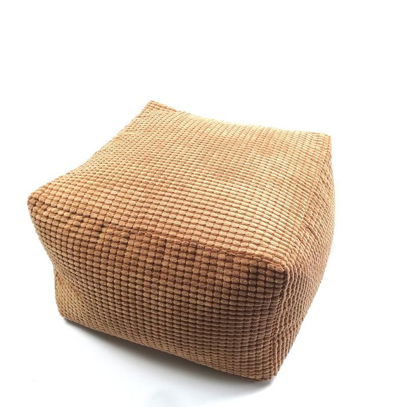 

Чехол на подушку без набивки, чехол на сиденье, фланелевый пуф для пуфа, для гостиной, балкона, ленивый диван, пуф без наполнителя