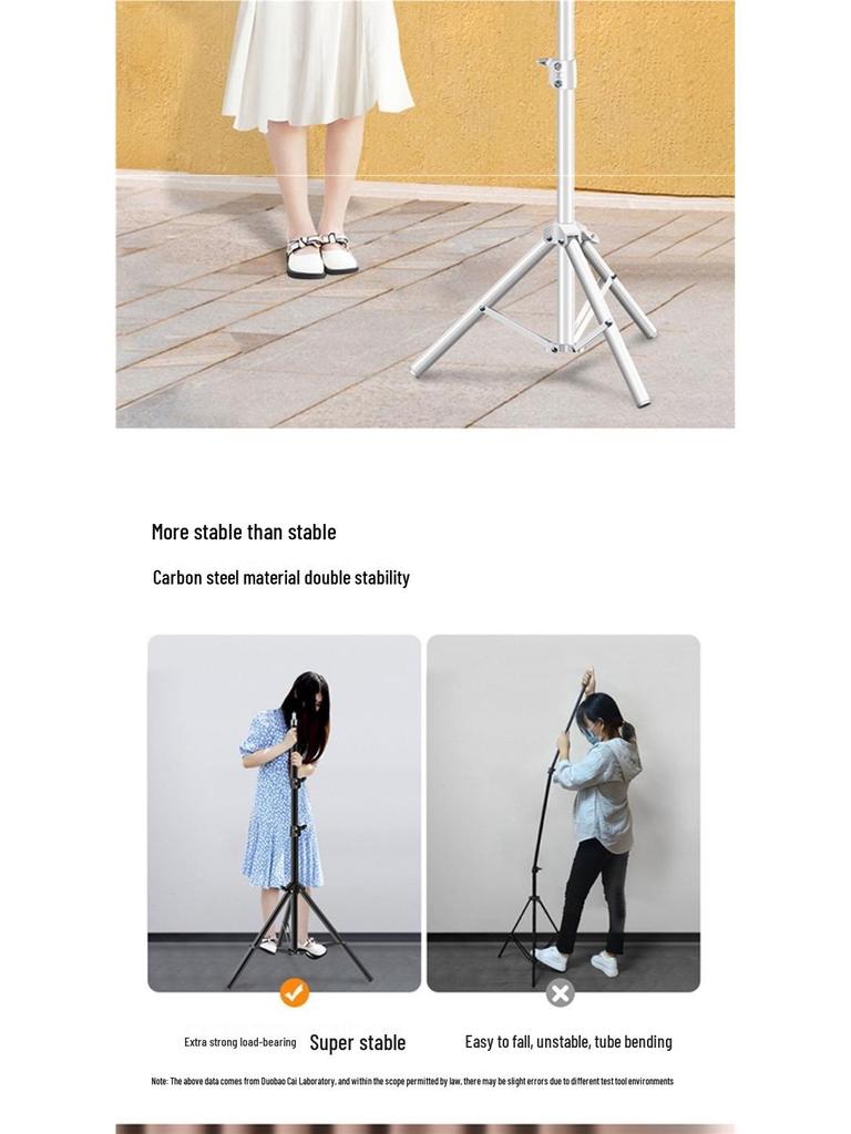 Mobile Selfie Tripod Stand for Photography & Live Broadcasting