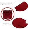 Felt Wine Carriers Bag Safely Holds 6 Bottles Wine With Secure Divider And Ergonomic Handles For Wine Champagne Bear