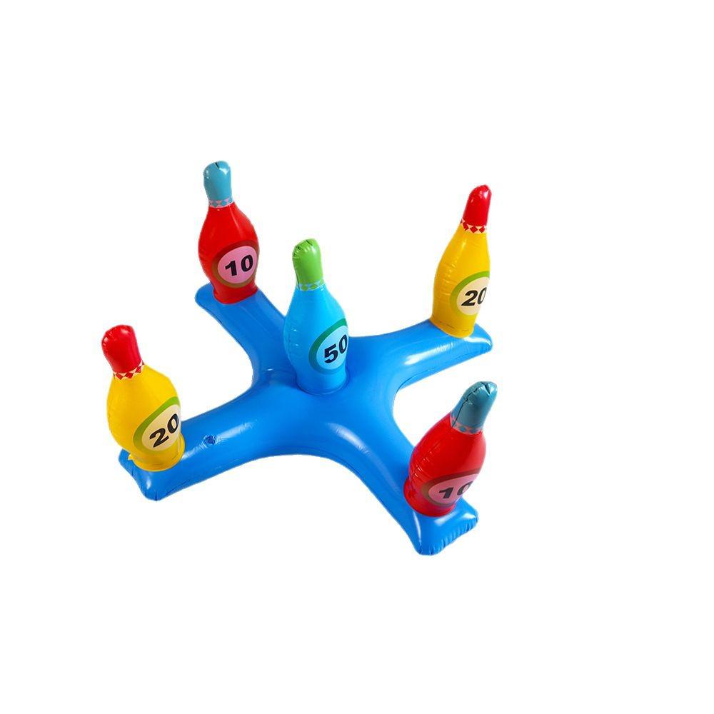 Cross-Border PVC Inflatable Ring Toss Game for Kids & Parents