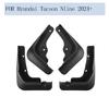 FOR Hyundai Tucson N-line Nx4 N Line Mud Flaps Guard Splash Mudguard Fender Mudflaps Car Accessories 4pcs 2024 2025 2026+