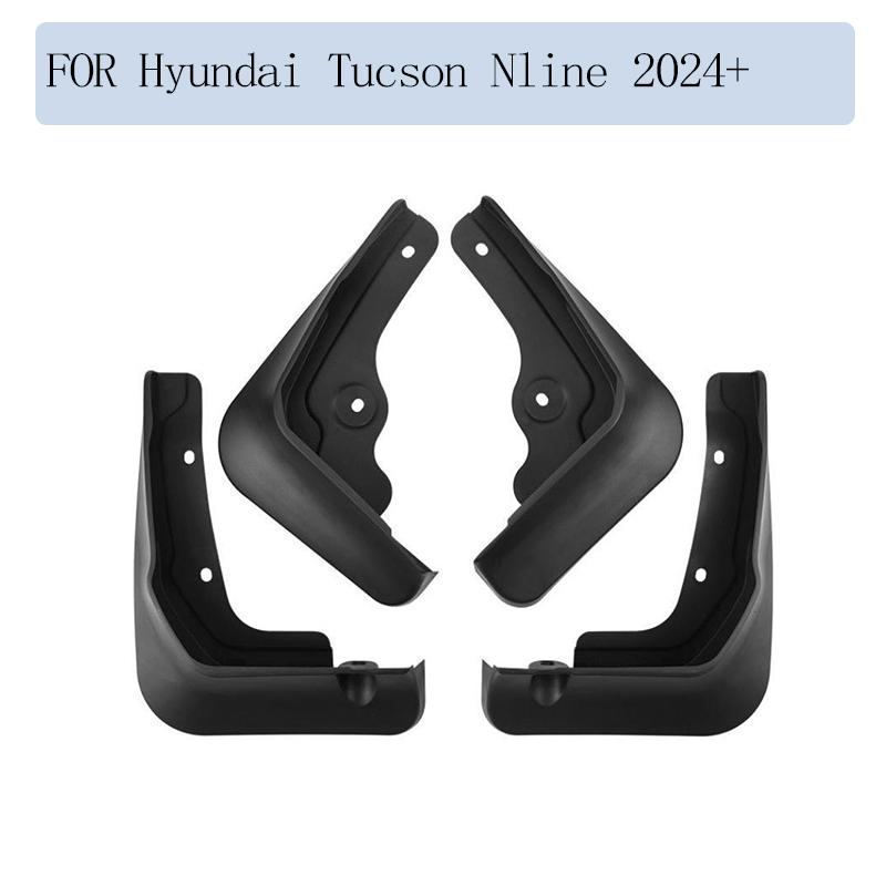 FOR Hyundai Tucson N-line Nx4 N Line Mud Flaps Guard Splash Mudguard Fender Mudflaps Car Accessories 4pcs 2024 2025 2026+