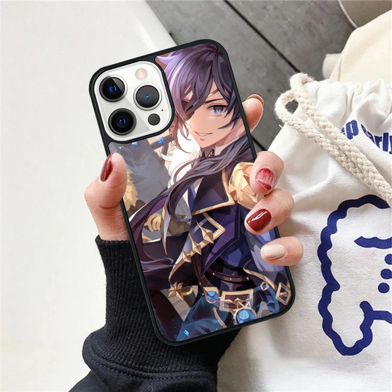 Genshin Impact Kaeya Phone Case For iPhone 17 Air 15 16 Cover 11 13 14 Pro Max 12 Plus Max Fundas