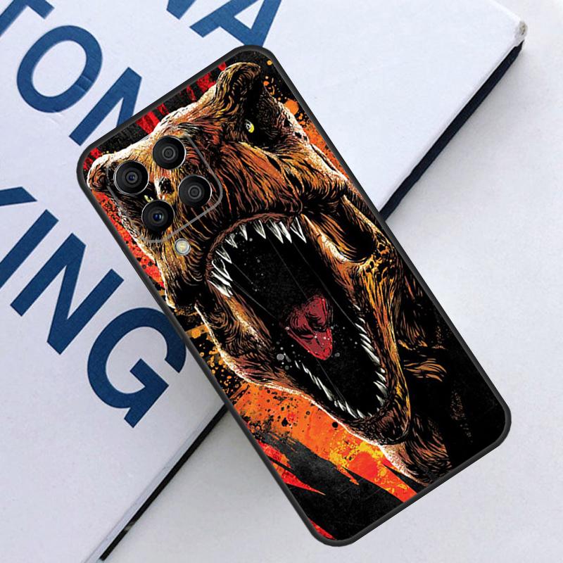 Jurassic Dinosaur World For Samsung Galaxy M21 M11 M31 M13 M33 M35 M53 M55 M15 M14 M34 M54 M12 M32 M52 M06 M16 Case