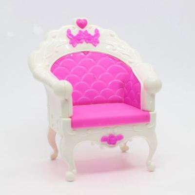 Doplňky pro panenky Pohovka Křeslo Nábytek Židle pro Barbie Domeček pro panenky Plastové Módní Židle Princezna Panenka Nejlepší dárkové hračky
