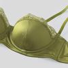 Französisches Satin-Spitzen-BH-Set: Heben und Stützen für eine schlanke Silhouette