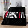 R-Resident Evil Game Gamer Soft Plush Blanket,Flannel Blanket Throw Blanket for Living Room Bedroom Bed Sofa Picnic Office Cover