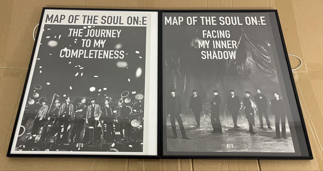 

[USED] BTS MAP OF THE SOUL ON:E 2-piece poster set