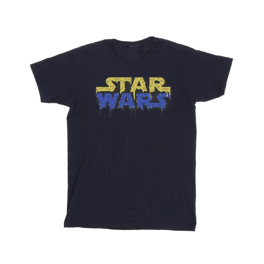 Star Wars Mens Logo Jelly T-Shirt