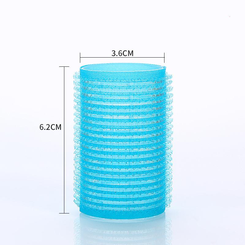 Self-Grip Hair Rollers Heatless Hair Curlers No Heat Hair Bang Volume Self-adhesive Hook Loop DIY Styling Tool