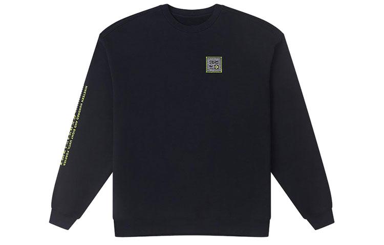 Converse Future Utility Graphic Sweatshirts Men s Black Crew Neck Moderate Other 10026527-A01 M