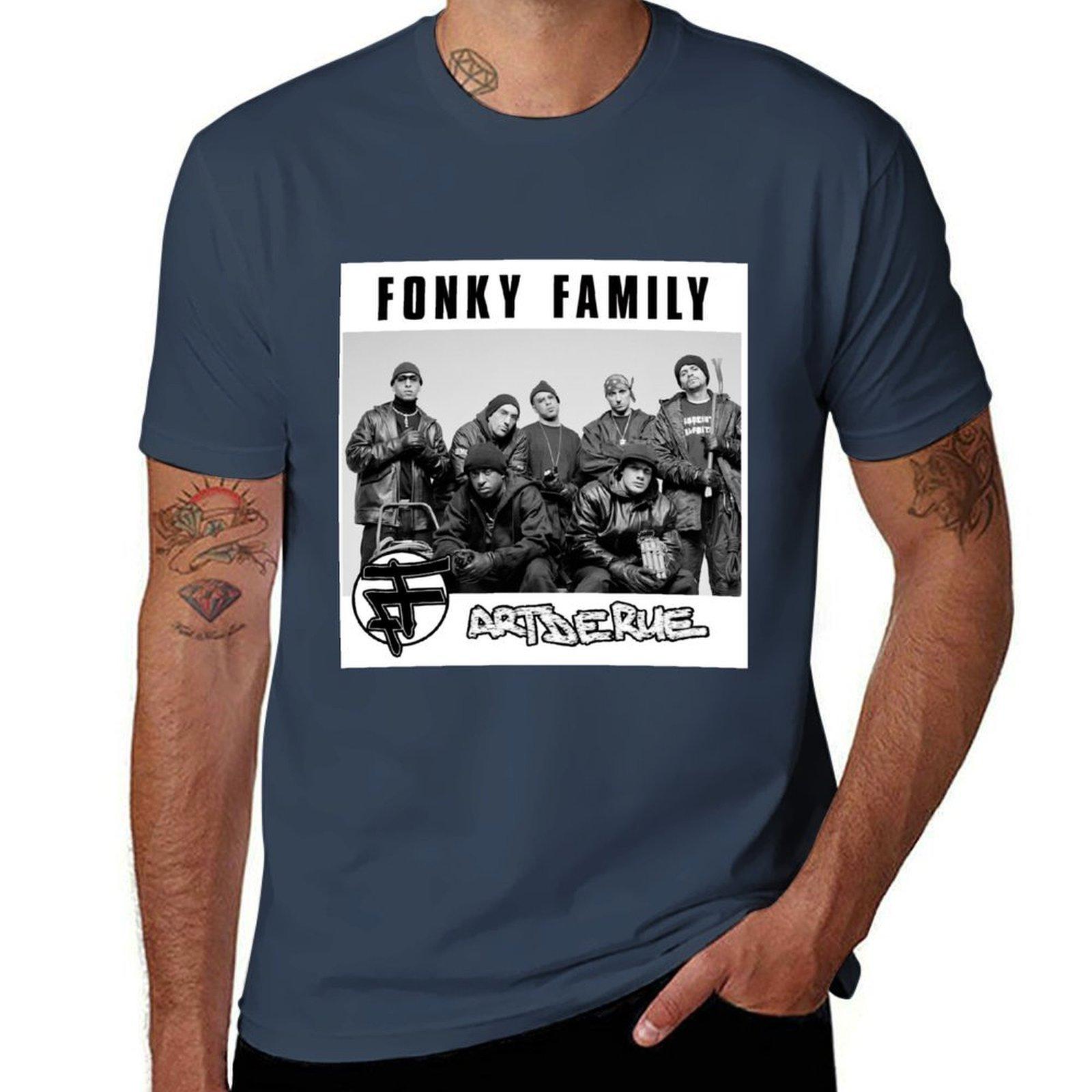 Fonky Family Art de rue TShirt Graphic Print Short Sleeve TShirt S